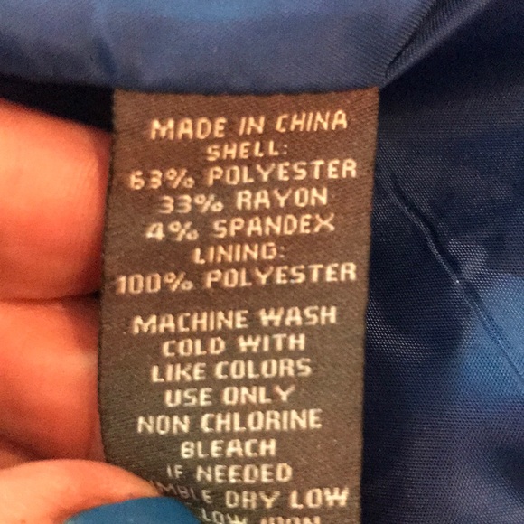 Ex Condition Women’s 8 P Vince Camuto Blue Blazer - Picture 5 of 7